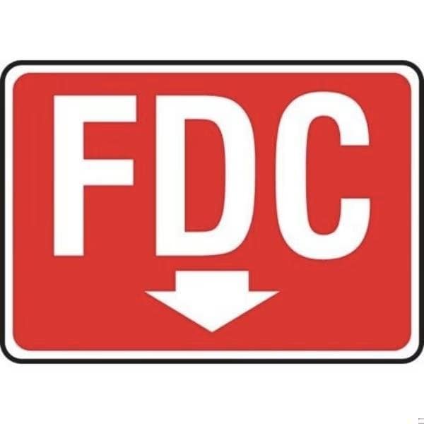 Accuform Plastic, 7 in x 10 in, Mounting Holes MEXG545VP - main